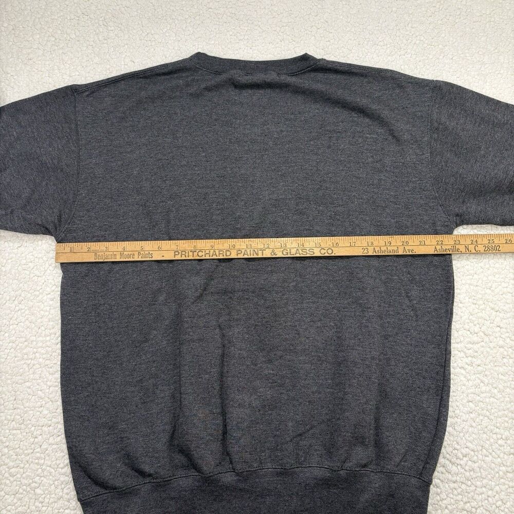 Cherokee North Carolina Graphic Sweatshirt Large Grey Prairie Mountain Native - Picture 6 of 7
